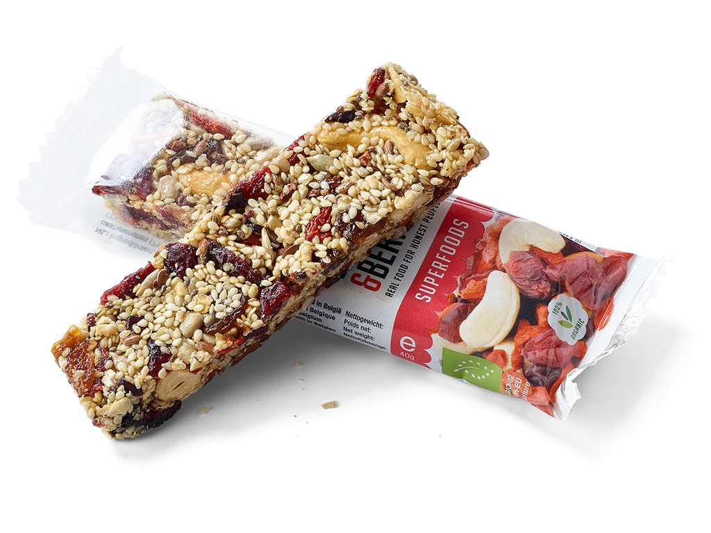 Barre Superfood bio NUTS & BERRIES 40 g