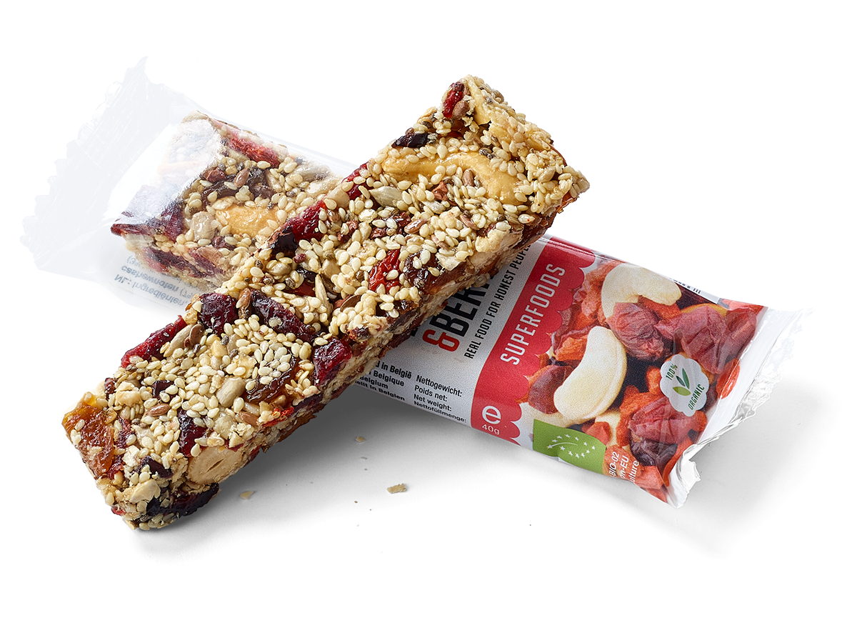 Barre Superfood bio NUTS & BERRIES 40 g