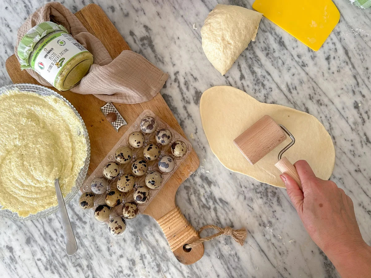Pesto di Fiori di Zucca e Zucchine bio LUISA PANTALEO 180 g