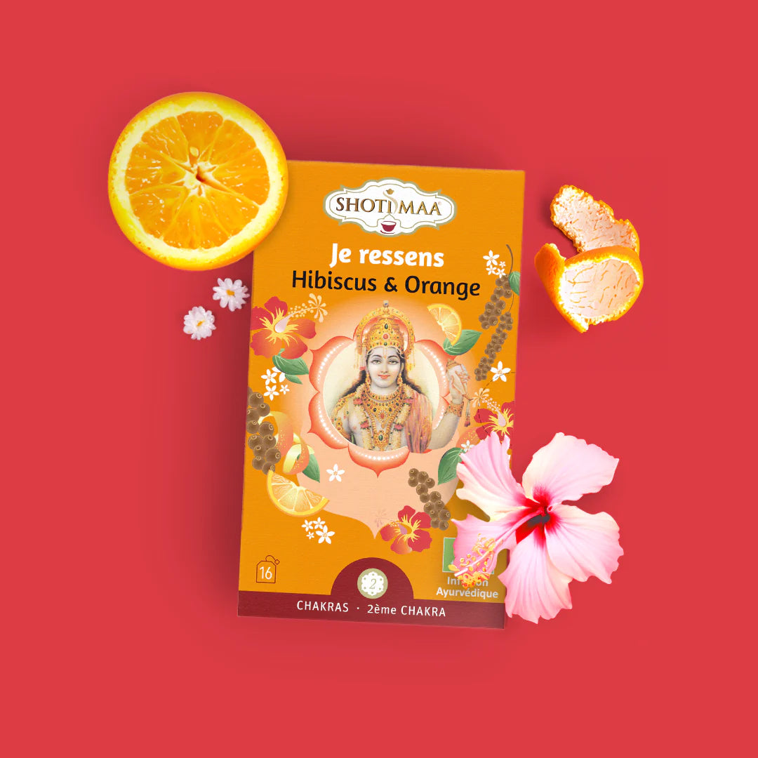 Tisane Hibiscus & Orange bio SHOTI MAA 16x2 g