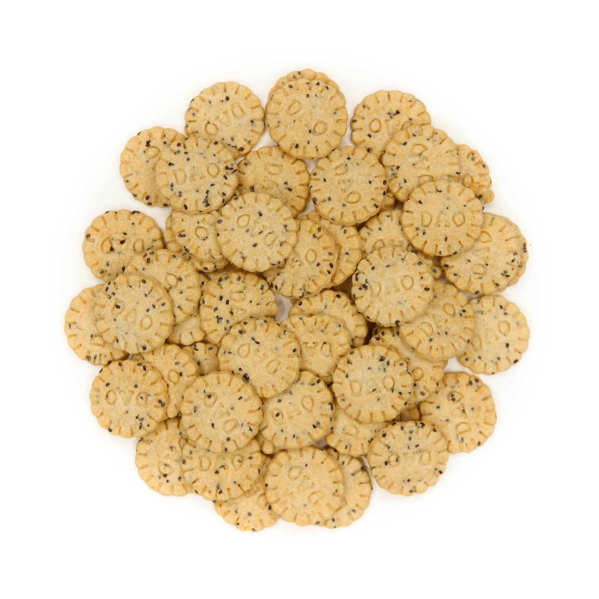 Sablés Apéritifs Parmesan Graines de Chia bio DAO 100 g