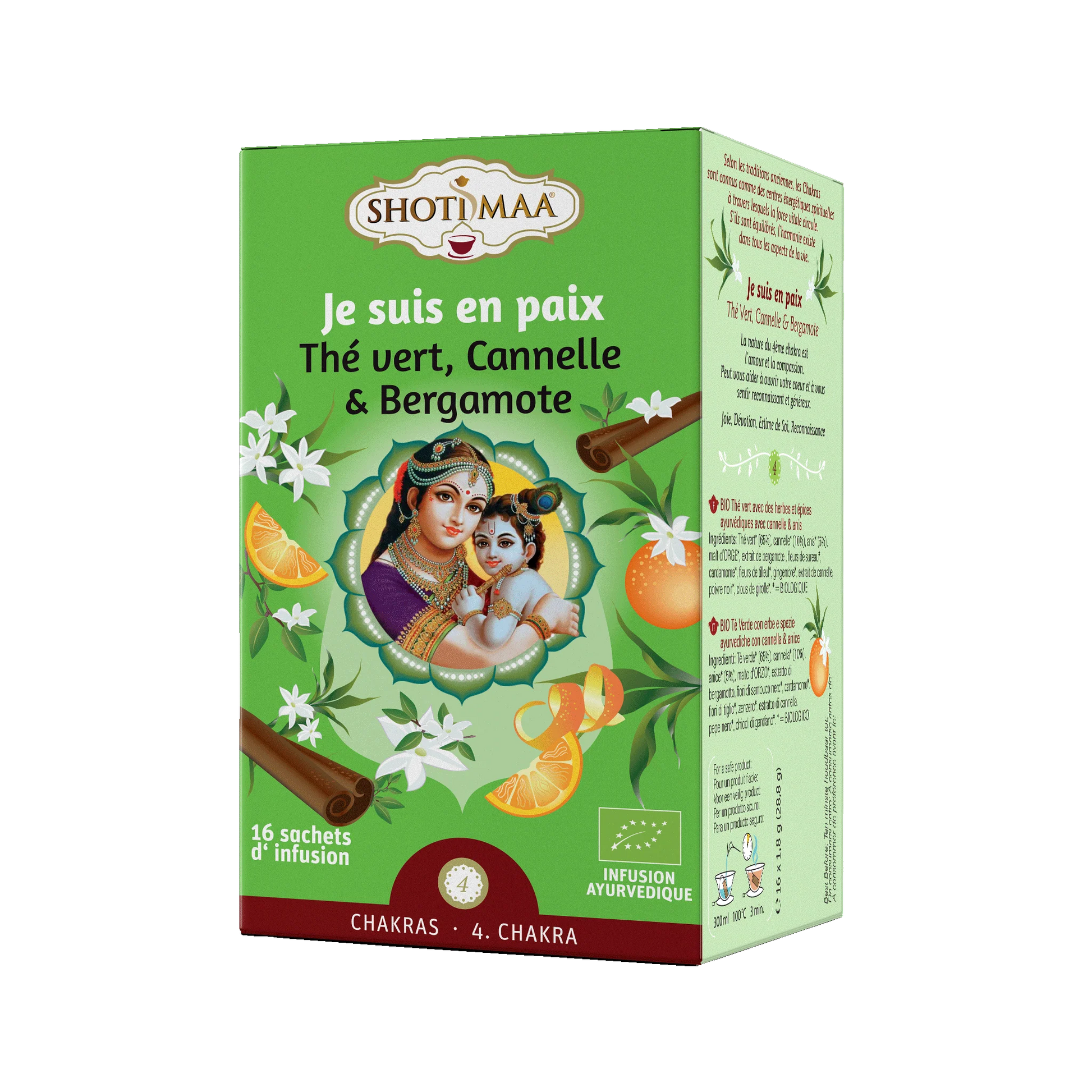 Tisane "Je suis en Paix" bio SHOTI MAA 16x1.8g