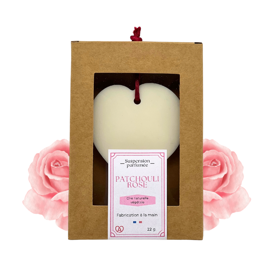 Cire parfumée à suspendre Patchouli Rose - 22 g