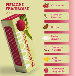 Promo Energy Balls Pistache Framboise MONKA 54 g (3x18g)
