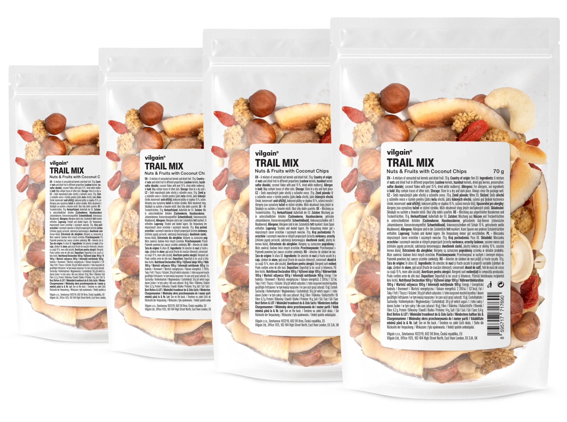 Mélange de Noix & Coco non bio VILGAIN 70 g