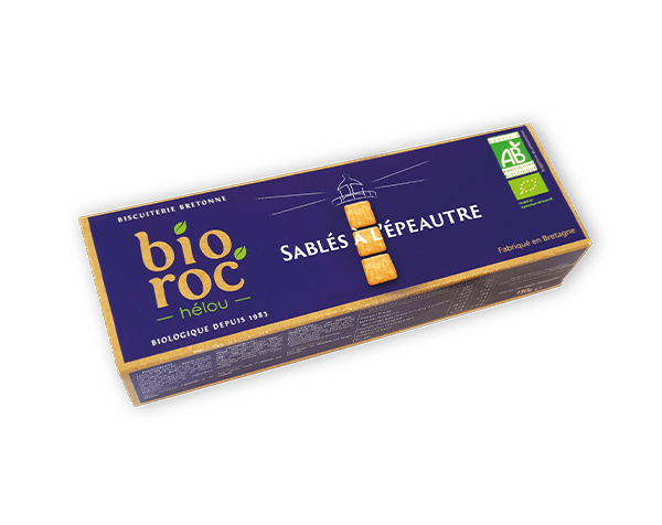 Sablés à l'épeautre bio BIOROC'HELOU 160 g