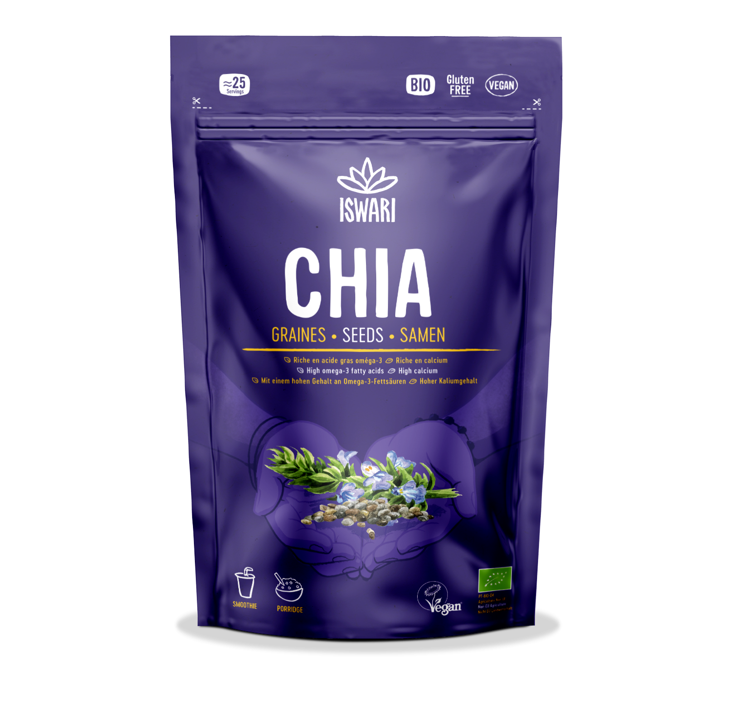 Graines de Chia bio ISWARI 250 g