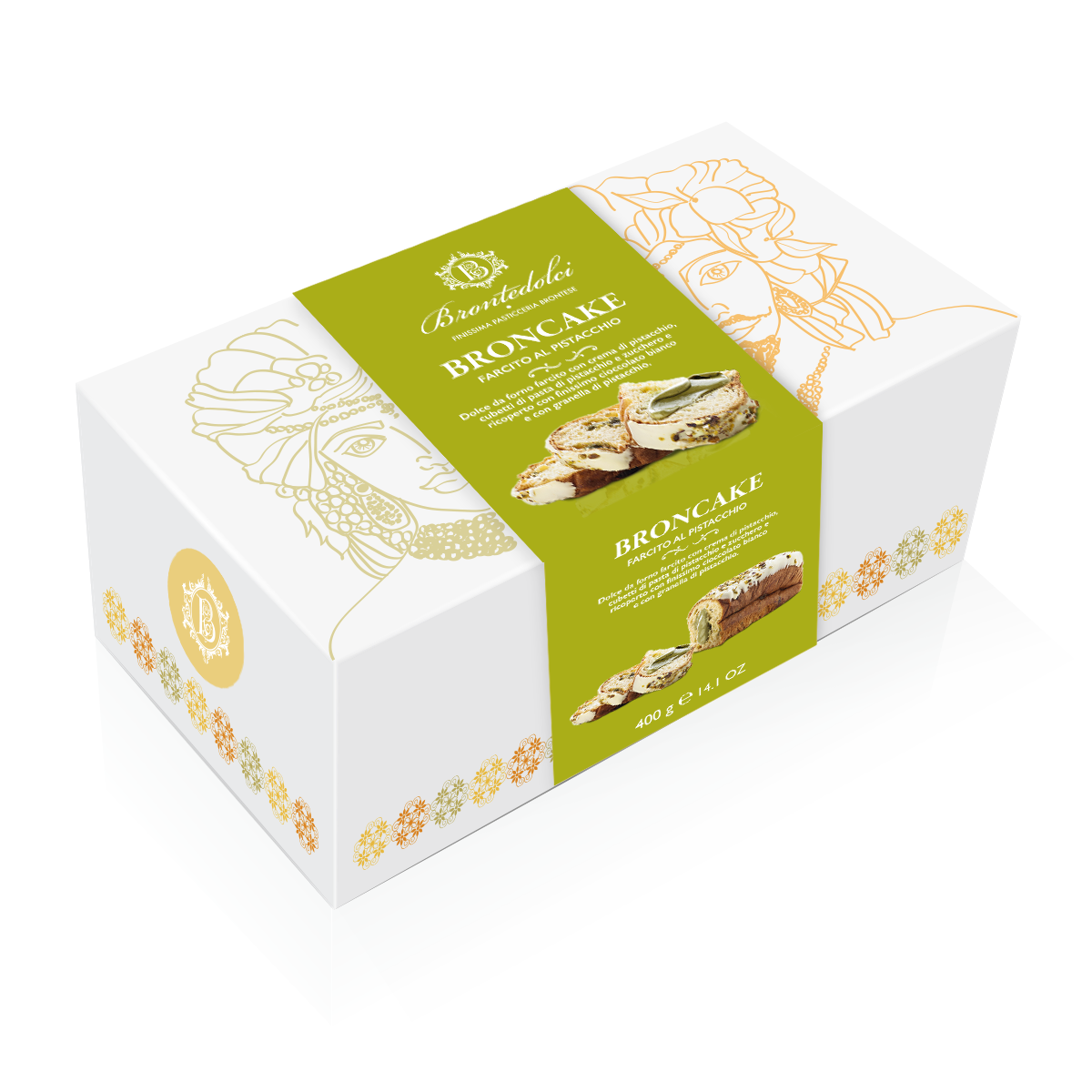 Broncake Pistache BRONTEDOLCI 400 g