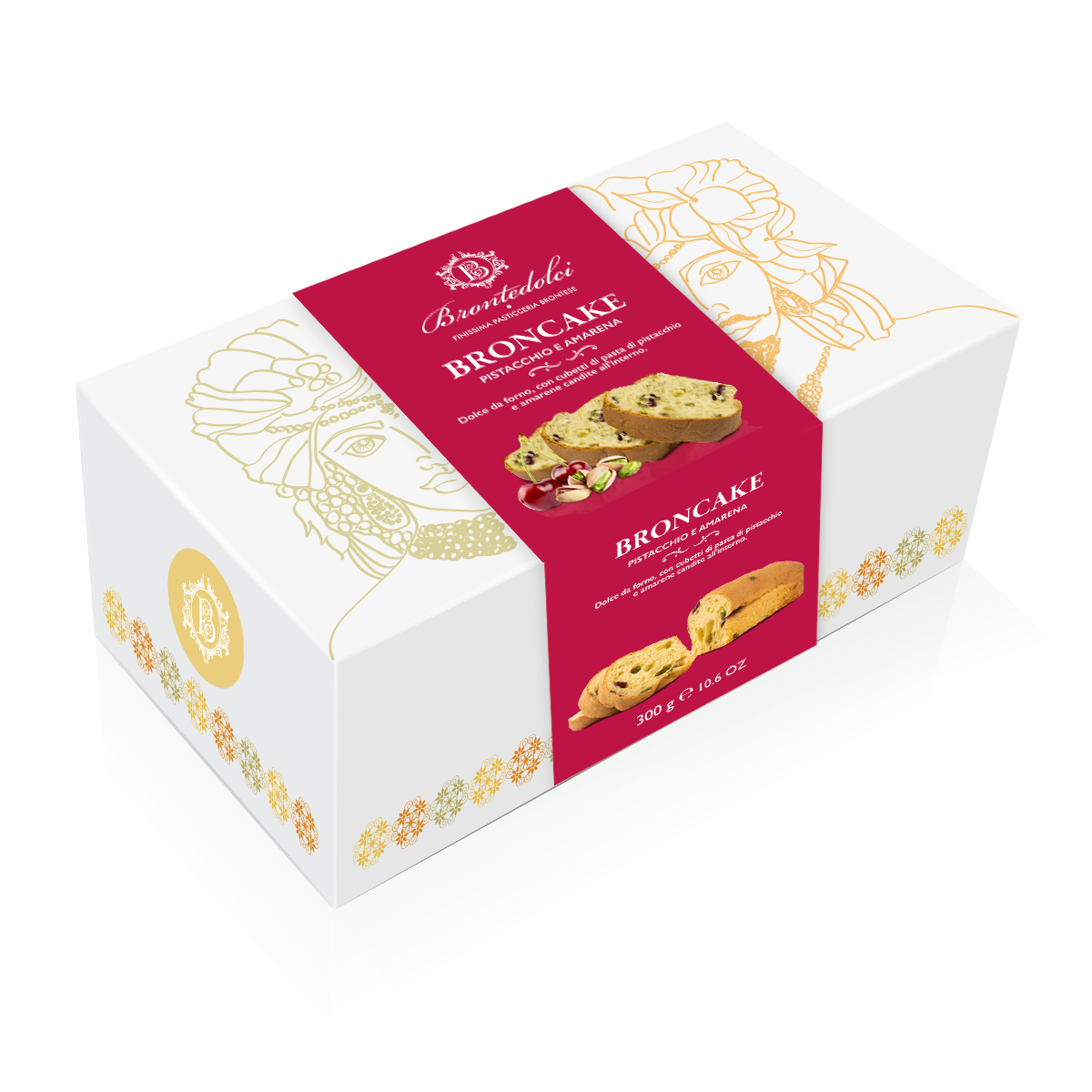 Broncake Pistache & Amarena BRONTEDOLCI 300 g