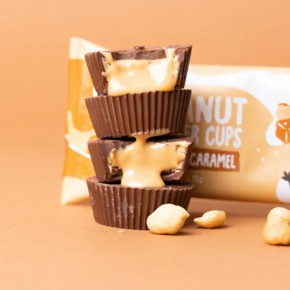 Bouchées au beurre de Cacahuète & Caramel salé bio et vegan NAUGHTY NUTS 39 g (3x13g)