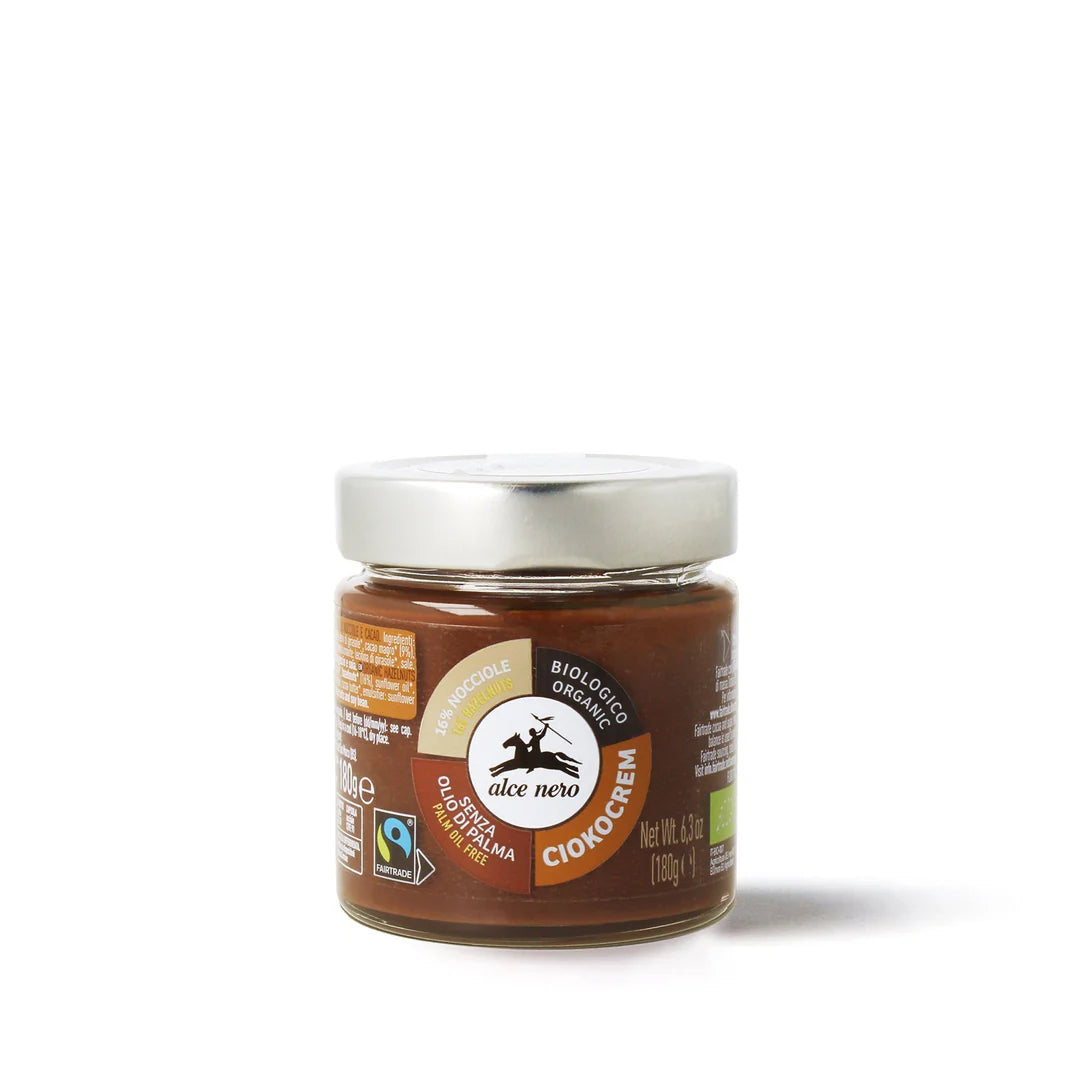 Pâte à tartiner cacao noisettes bio ALCE NERO 180 g