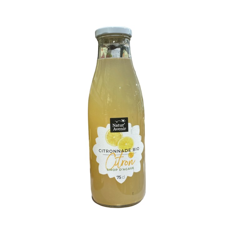 Citronnade au Sirop d'Agave bio NATUR'AVENIR 75 cl