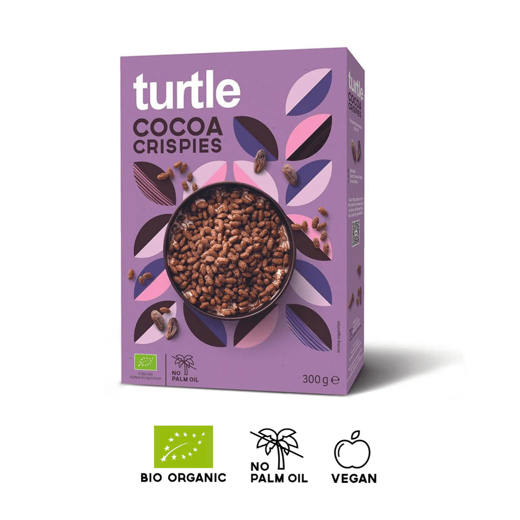 Cocoa Crispies bio et vegan TURTLE 300 g