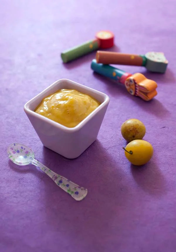 Gourde Compote de Mirabelles bio POPOTE 120 g