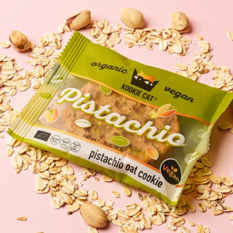 Cookie Pistache bio, vegan et sans gluten KOOKIE CAT 50 g