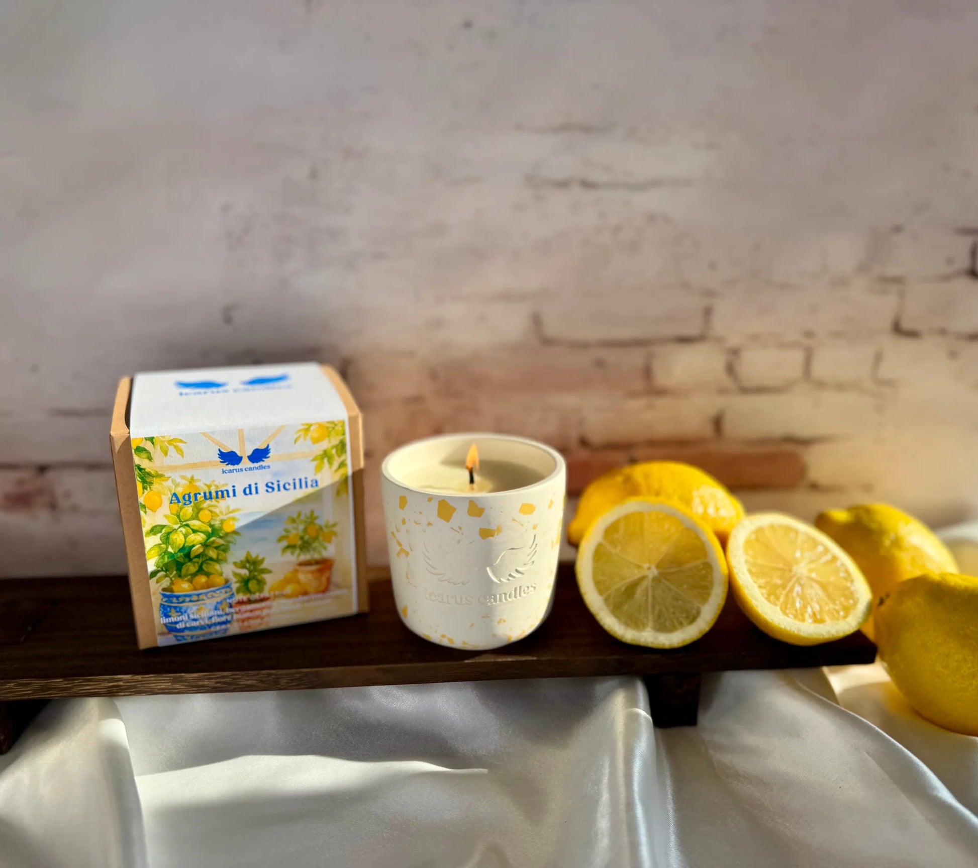 Bougie senteur "Agrumes de Sicile" ICARUS CANDLES