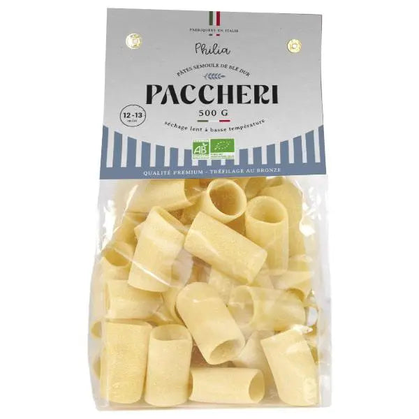 Paccheri bio PHILIA 500 g