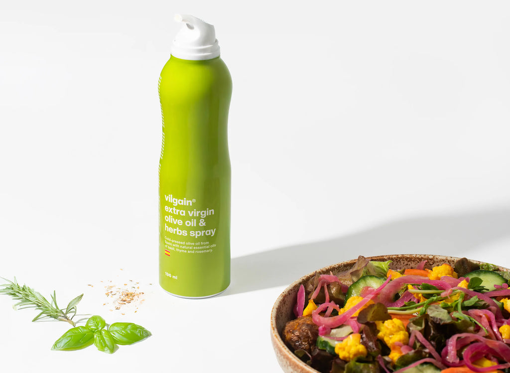 Huile d'olive aux Herbes en spray VILGAIN 196 ml