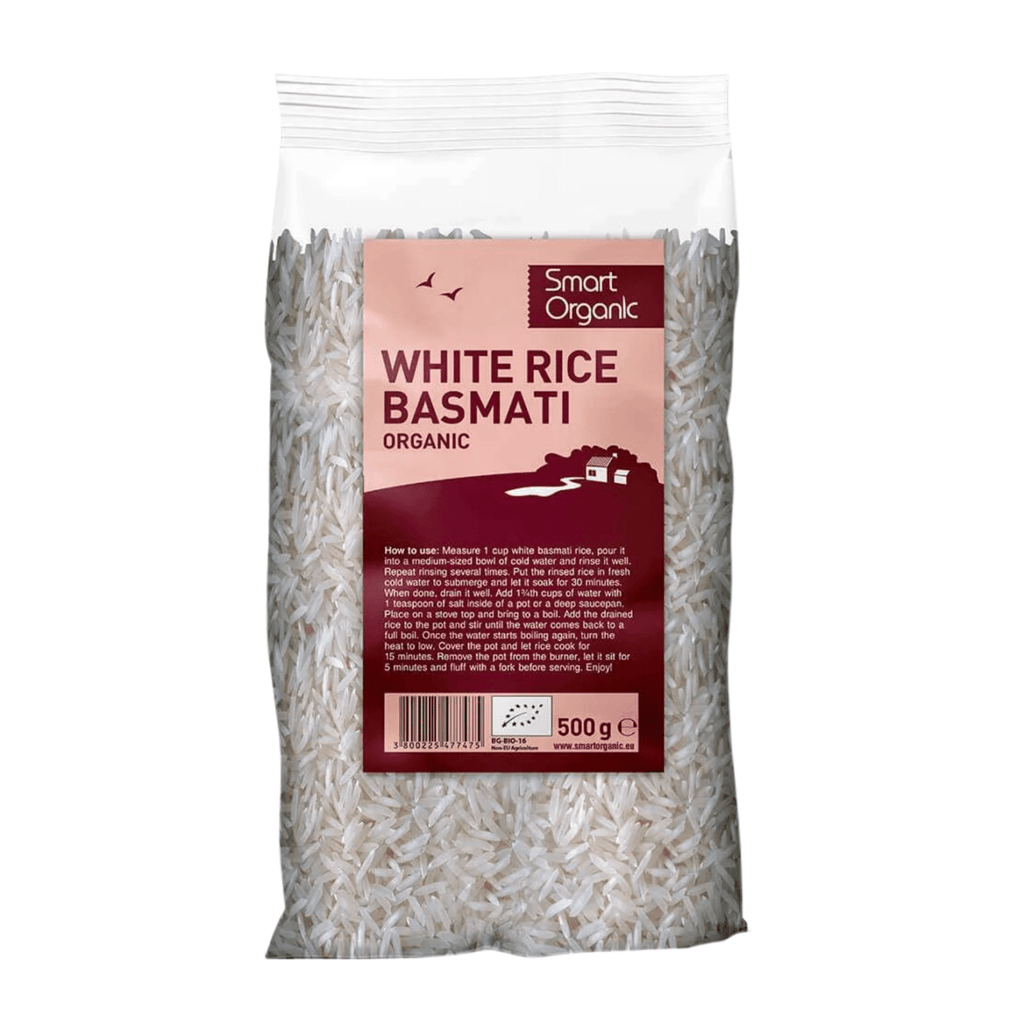 Riz Basmati Blanc bio SMART ORGANIC 500 g