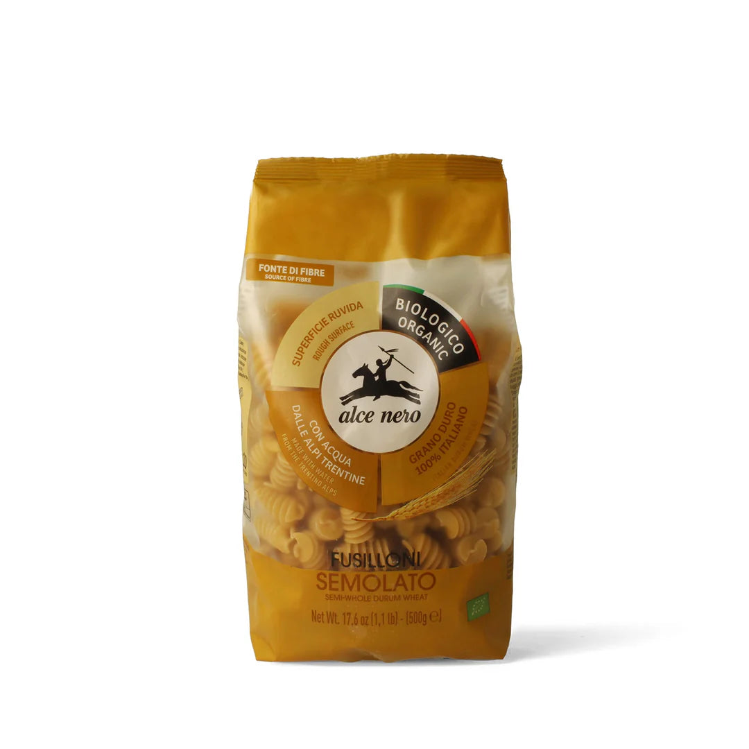 Fusilloni semi-complets bio ALCE NERO 500 g
