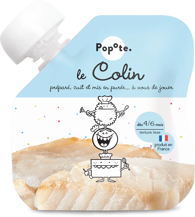 Gourde Purée de Colin POPOTE 60 g