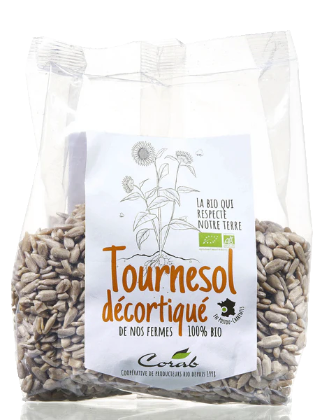 Graines de Tournesol décortiquées bio 250 g