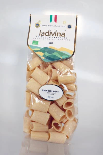 Paccheri rigati IGP Gragnano bio LA DIVINA 400 g
