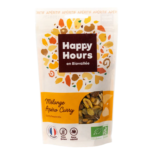 Sachet mélange Curry bio HAPPY HOURS 115 g