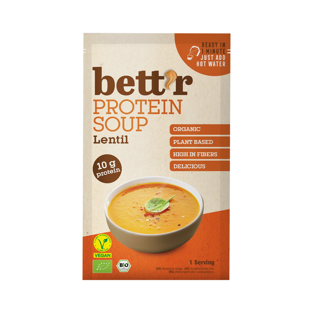 Soupe Protéinée aux Lentilles rouges bio BETT'R 30 g