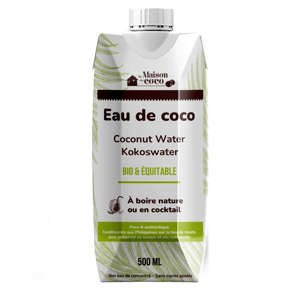 Eau de Coco bio LA MAISON DU COCO 50 cl