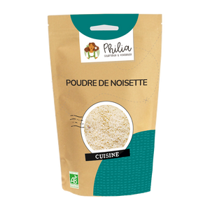 Promo date courte Poudre de noisette bio PHILIA 150 g