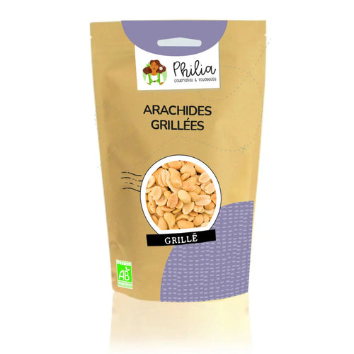 Arachides grillées bio PHILIA 200 g