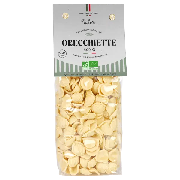 Orecchiette bio PHILIA 500 g