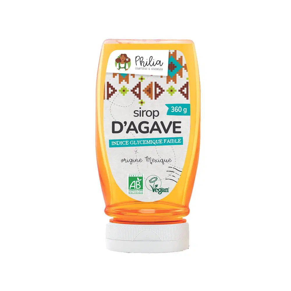 Sirop d'Agave bio PHILIA 360 g