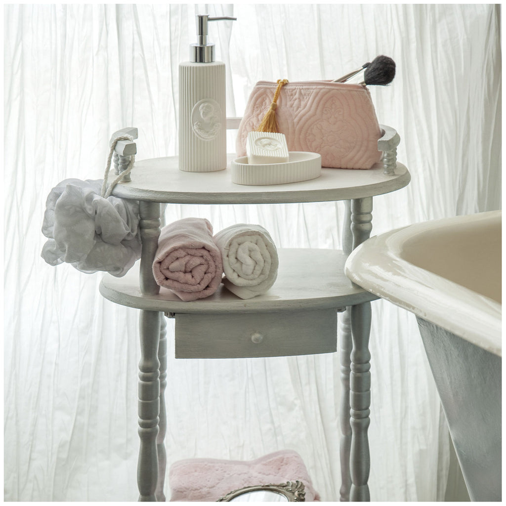 Porte Savon Blanc Marquise