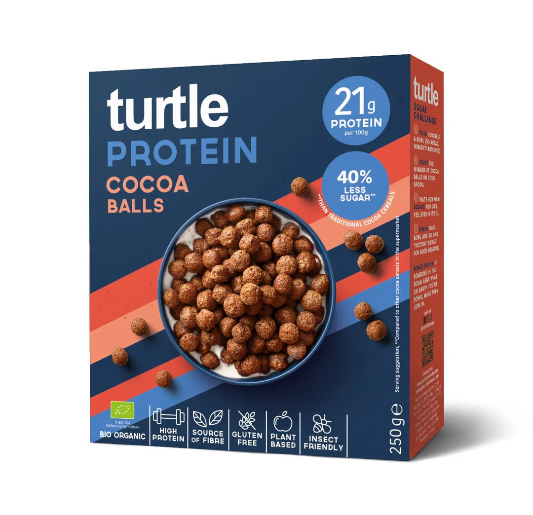 Protein Cocoa Balls bio & sans gluten TURTLE 250 g