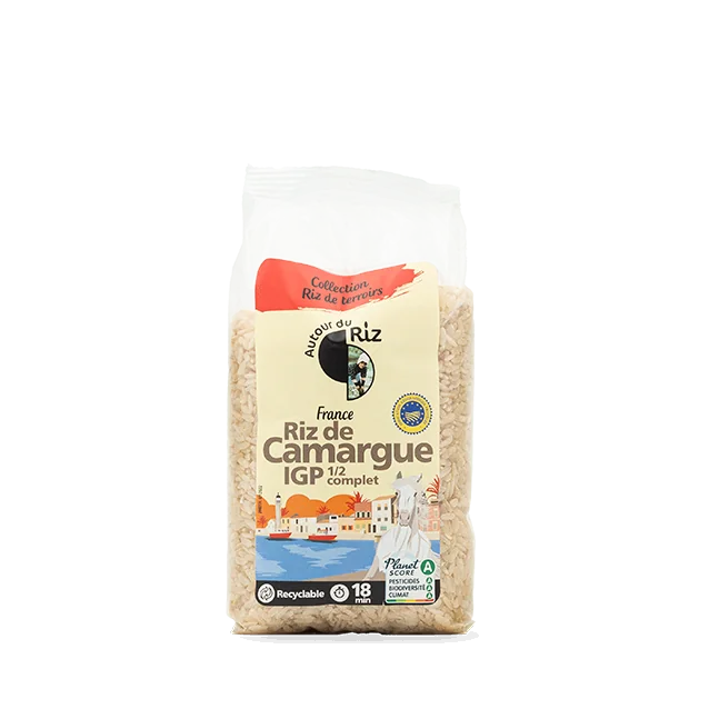 Riz de Camargue 1/2 Complet bio AUTOUR DU RIZ 400 g