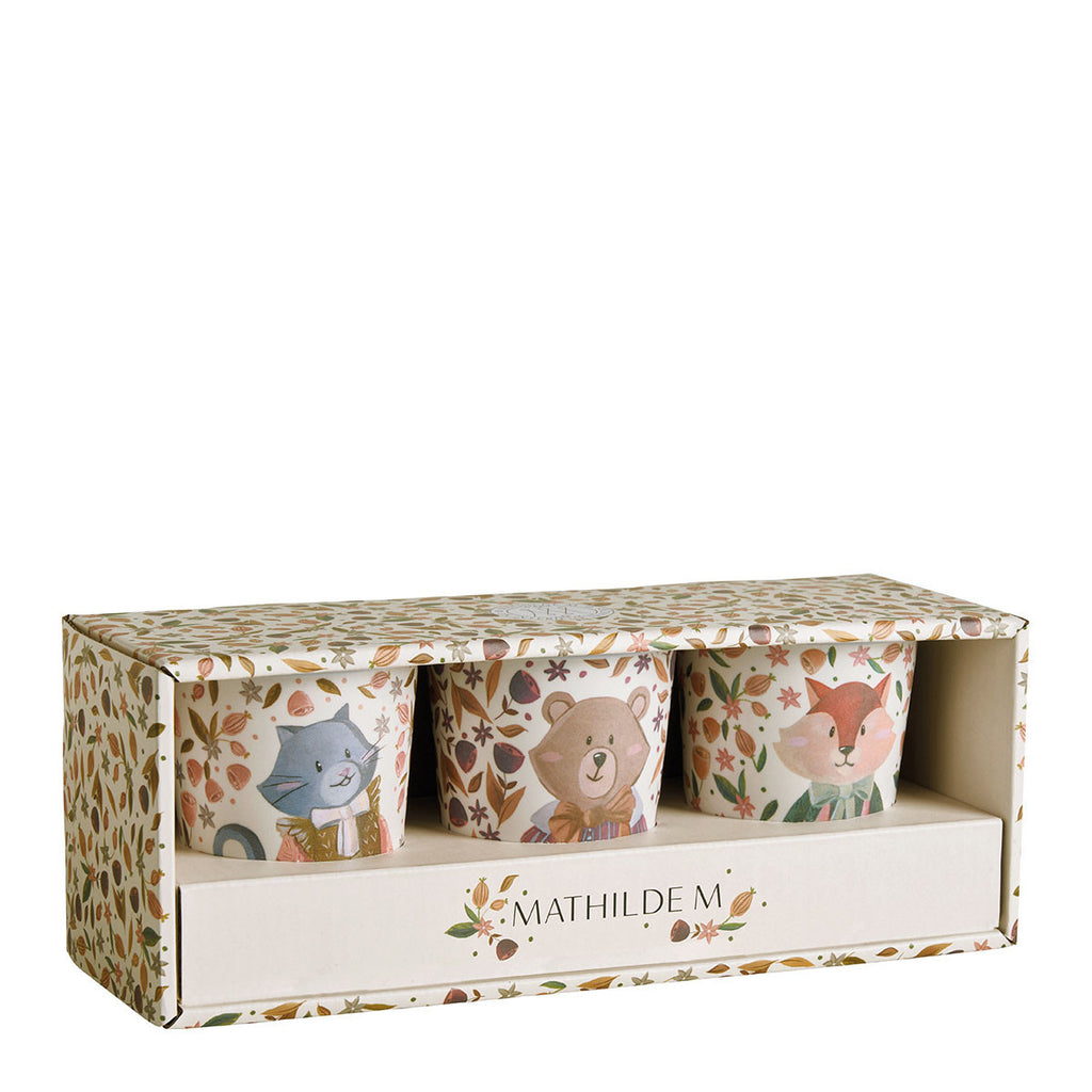 Set de 3 verres 'Les 3 Compères'