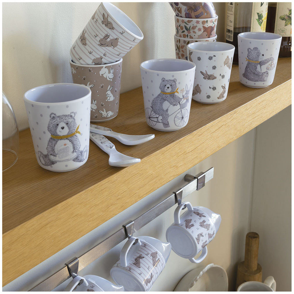 Set de 3 verres 'Les malices de Léon et Arthur'