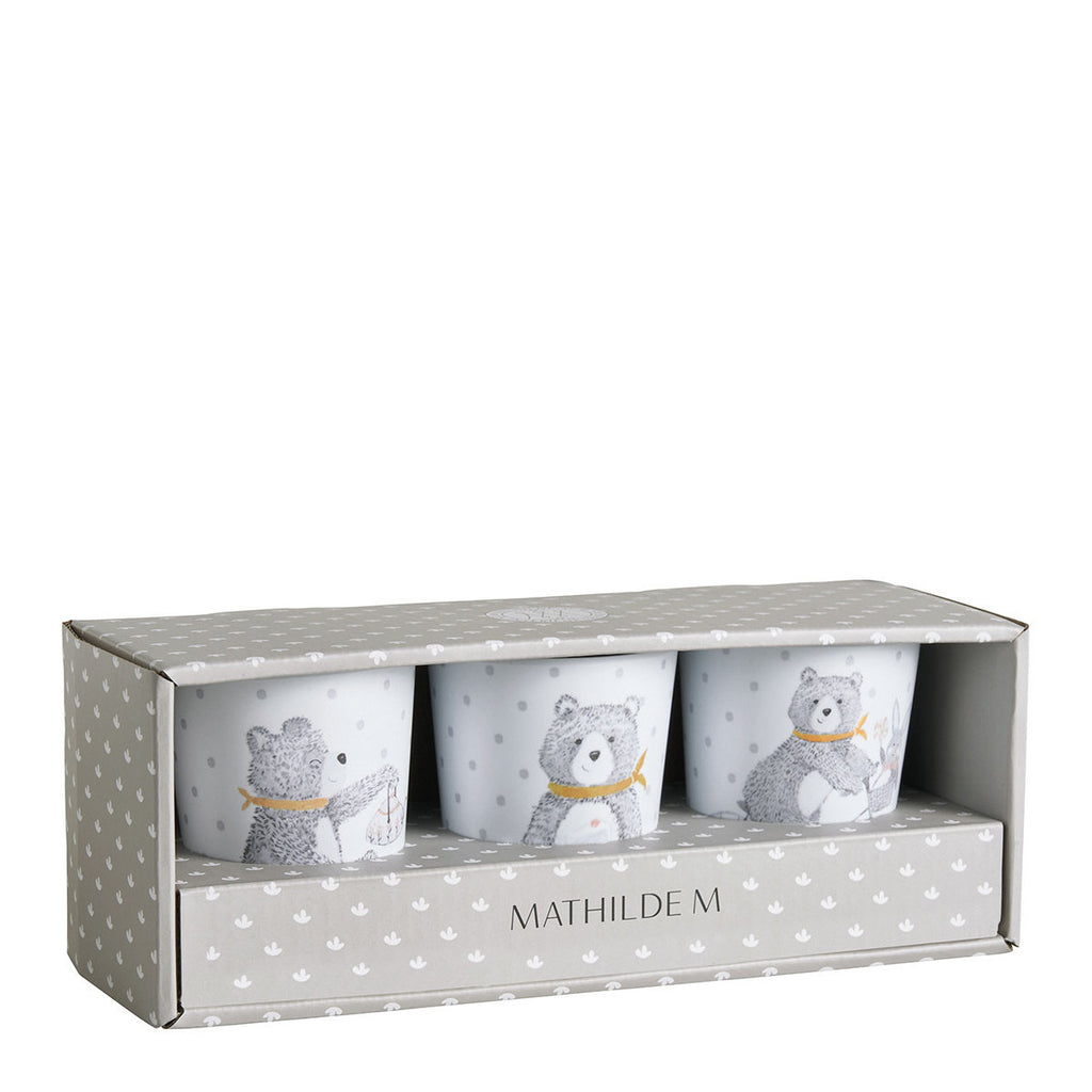 Set de 3 verres 'Les malices de Léon et Arthur'