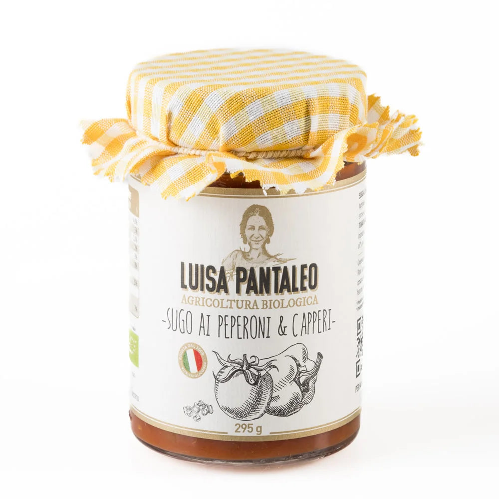 Sugo ai Peperoni & Capperi bio LUISA PANTALEO 295 g