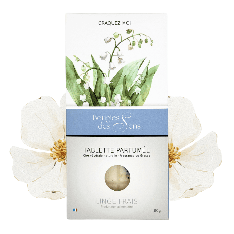 Tablette parfumée Linge Frais - 80 g