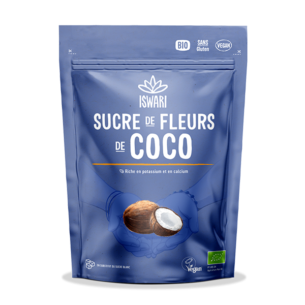 Sucre de Fleurs de Coco bio ISWARI 250 g