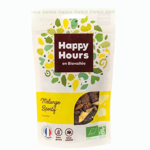Mélange Sportif bio & sans gluten HAPPY HOURS 115 g